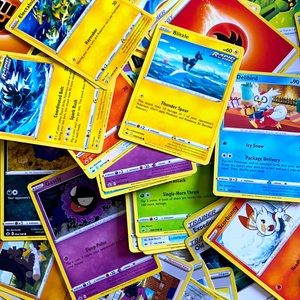 Selling 70+ Pokemon cards